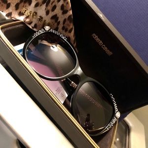 Roberto Cavalli sunglasses with Swarovski crystals